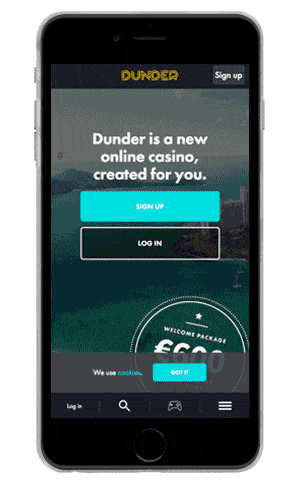 dunder casino free sign up bonus